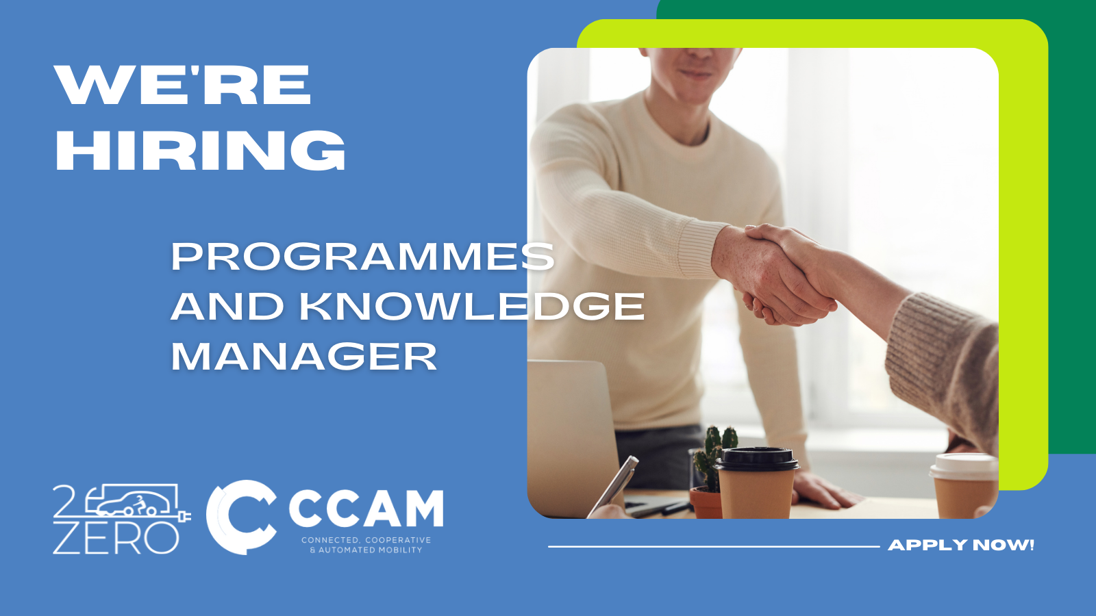 Job opportunity: Programmes and knowledge manager