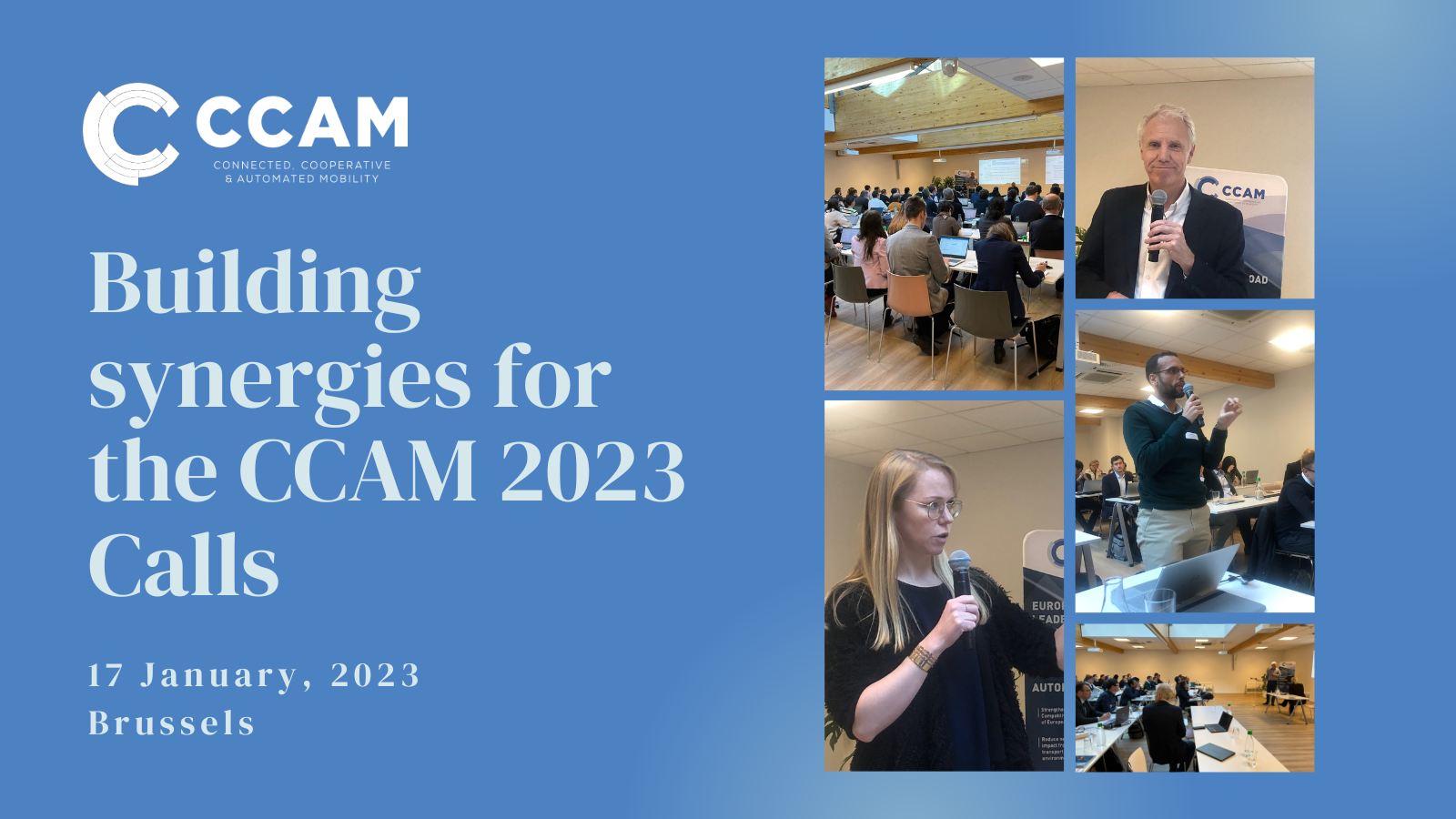 Building synergies for the CCAM 2023 Calls
