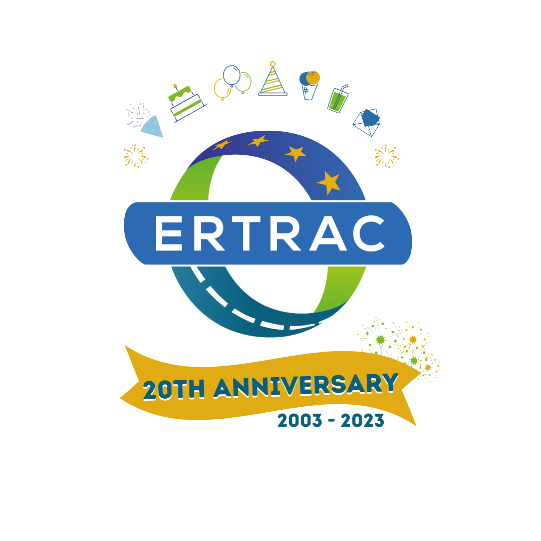 ERTRAC 20 year-anniversary logo