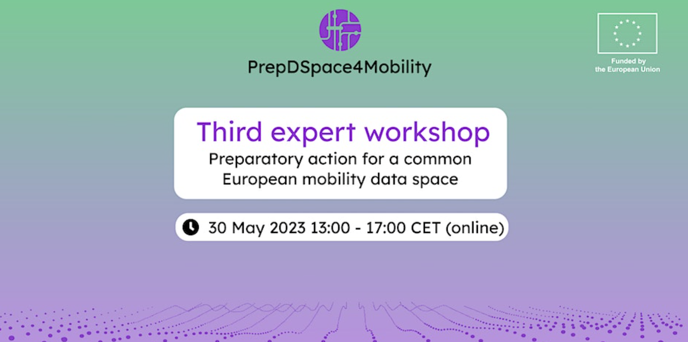 Workshop “Preparatory action for a common European mobility data space” 30/05
