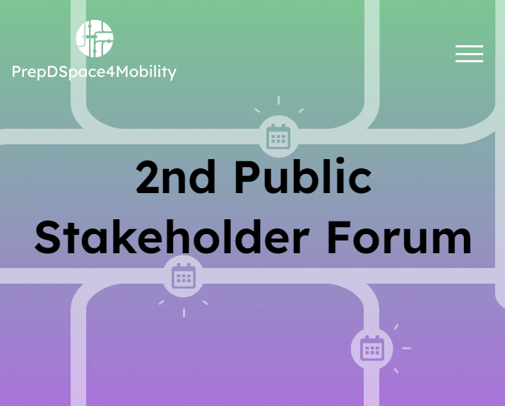 2nd Public Stakeholder Forum on EU mobility data space: 27/06