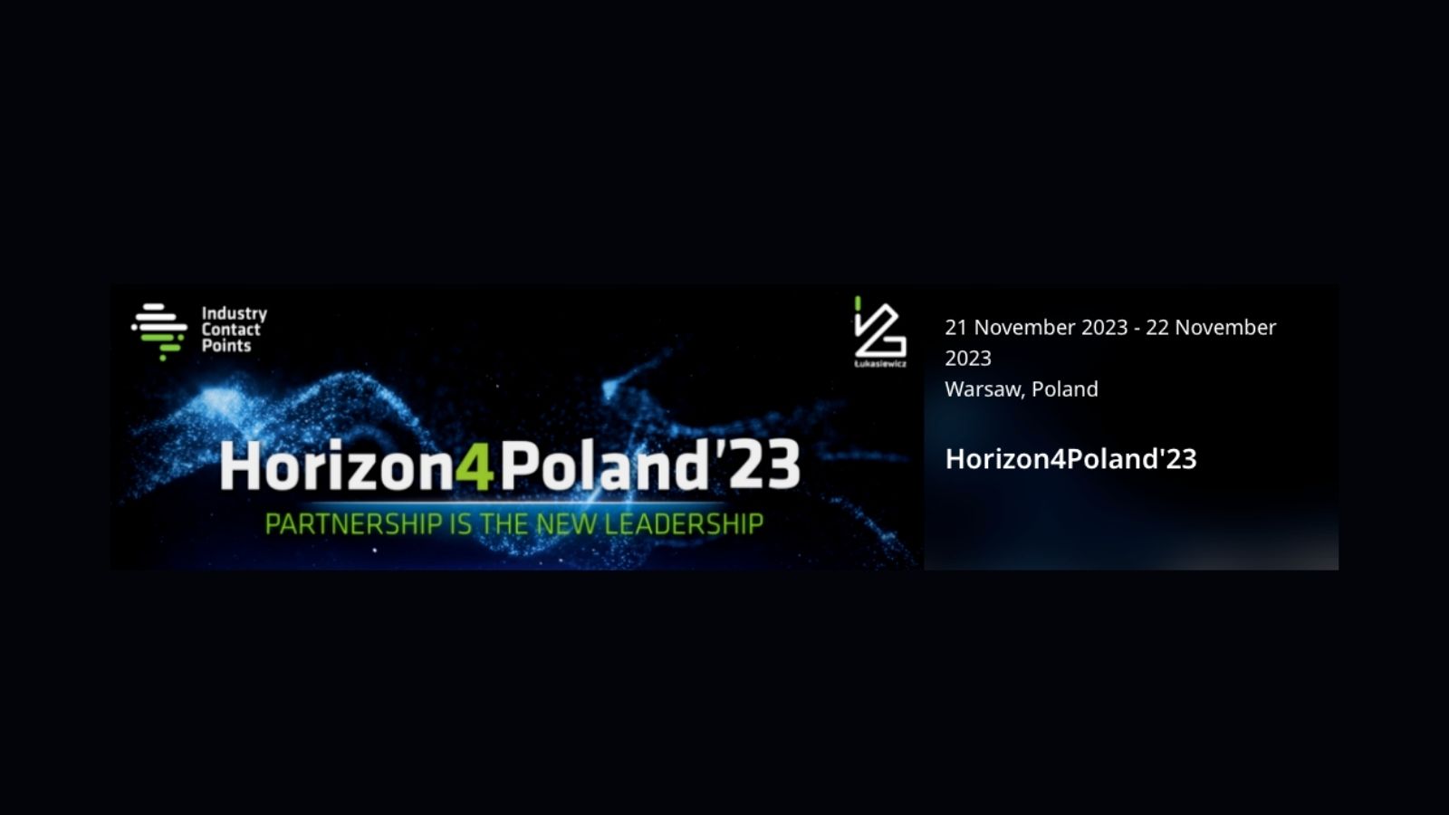 Horizon4Poland'23 banner