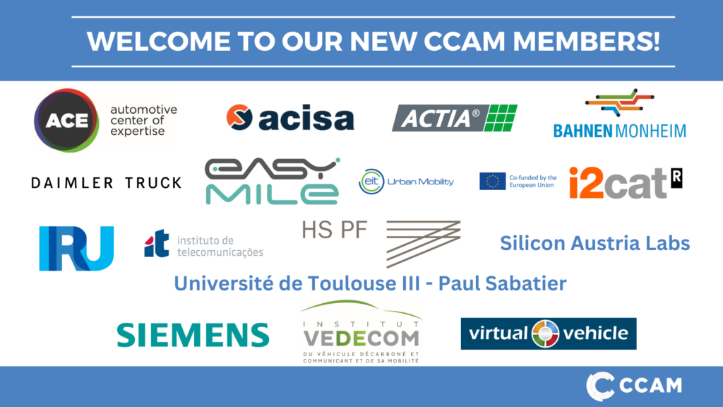 New CCAM Members December 2023