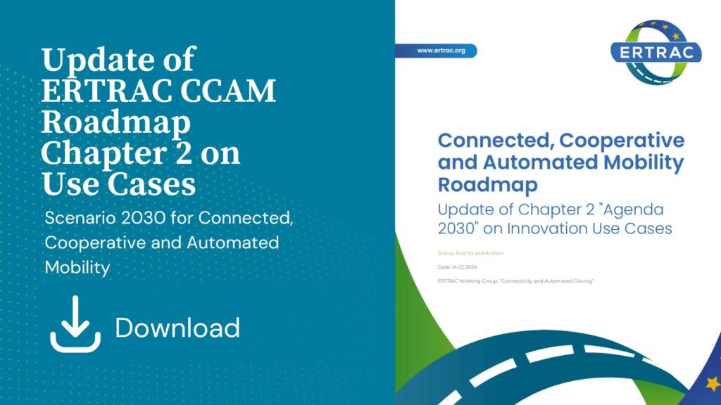 A must have document: Update of ERTRAC CCAM Roadmap on Use Cases