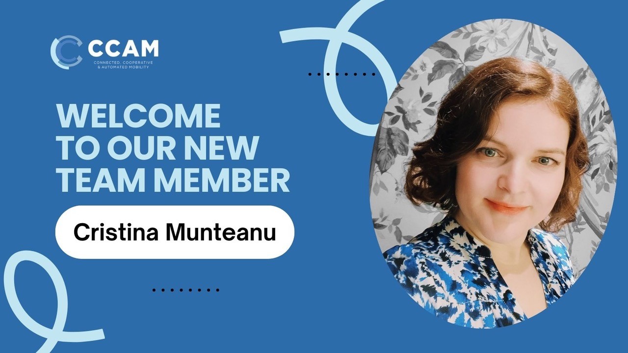 Cristina Munteanu, our new office assistant