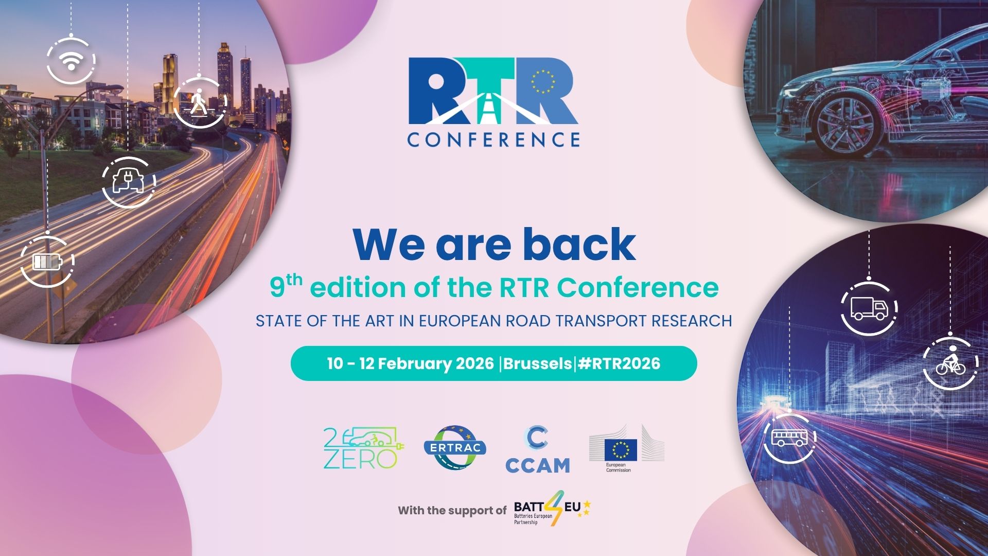 The Road Transport Research Conference returns with its 9th edition!