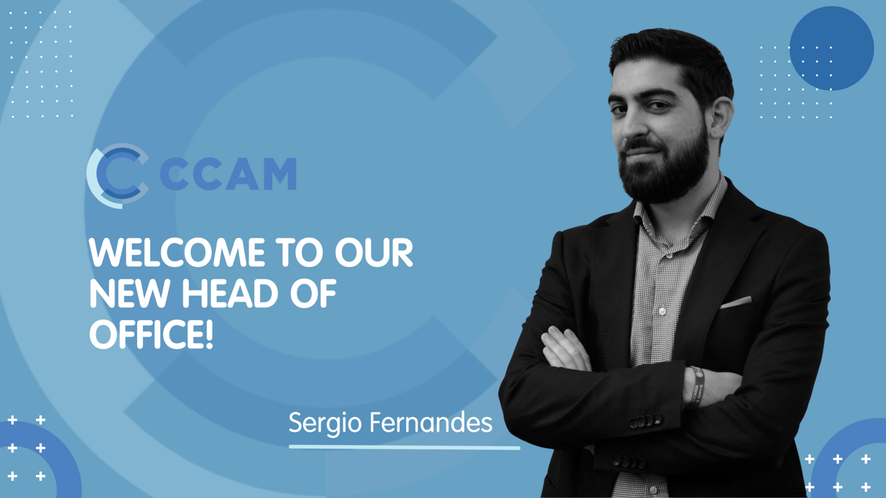 The CCAM Association is pleased to welcome Sergio Fernandes as its new Head of Office