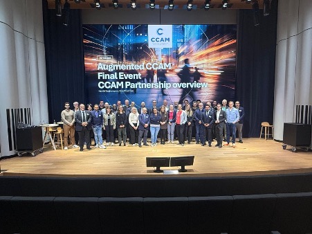 Group photo at the end of the final event of AUGMENTED CCAM in Paris