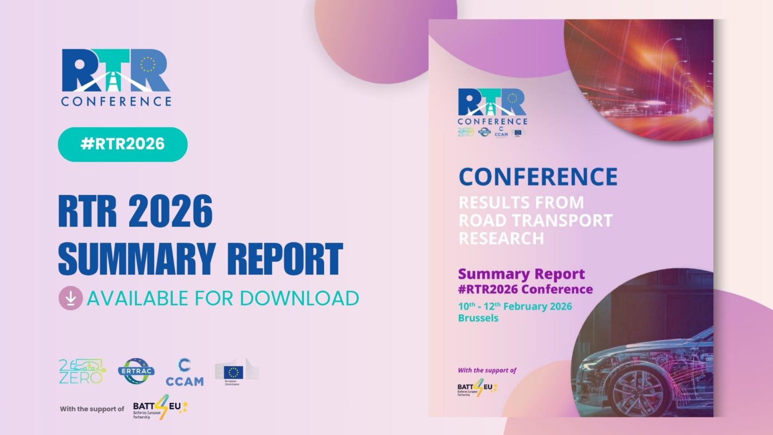Photo inspiration: Fresh Look at Rtr Conference 2026 Summary Report Published