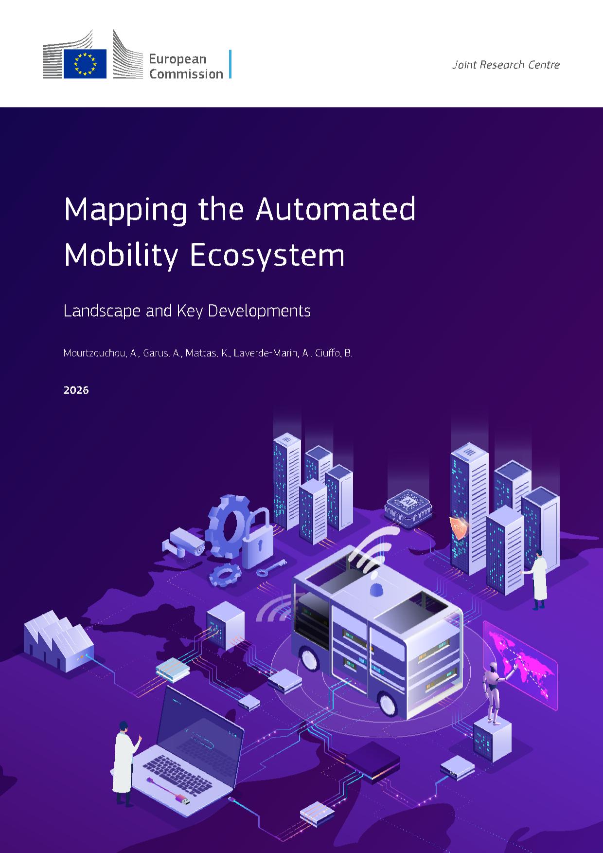 New JRC Report Maps the Global Automated Mobility Ecosystem and Europe’s Competitive Position
