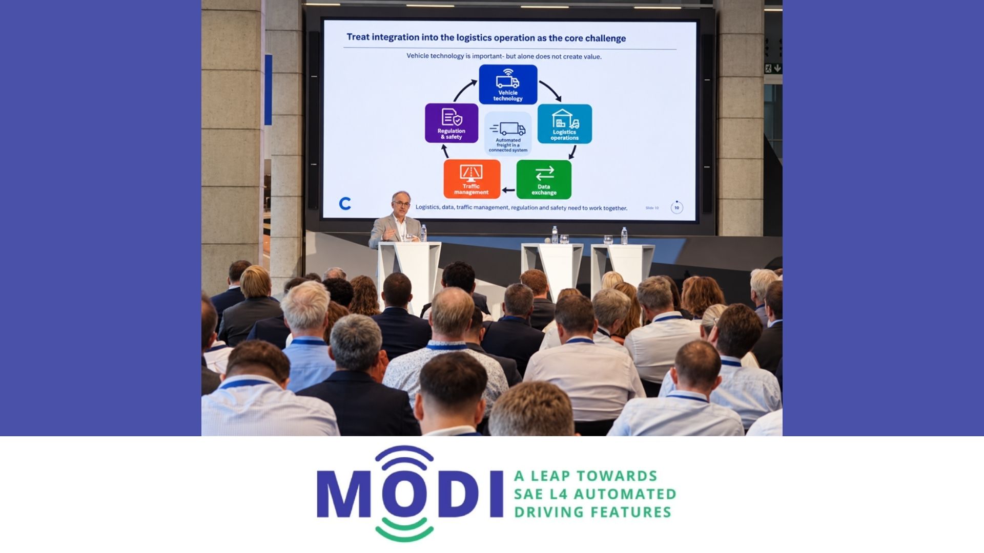 From demonstration to deployment in MODI final event: what it has taught us about automated freight transport in Europe