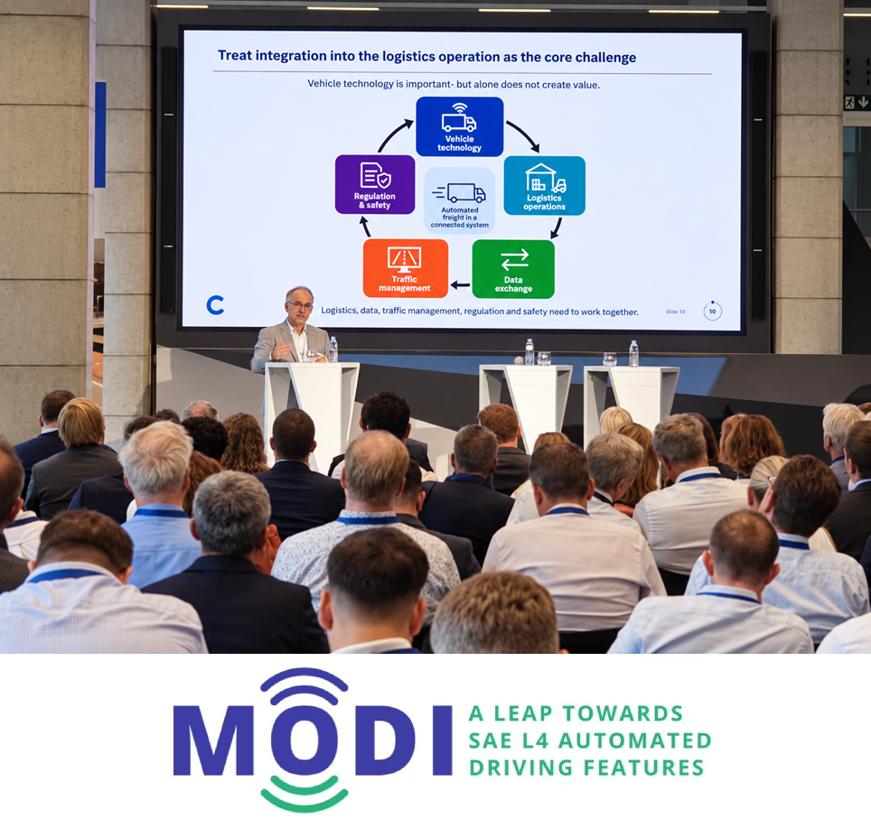 From demonstration to deployment in MODI final event: what it has taught us about automated freight transport in Europe